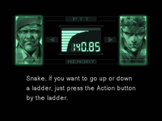 Metal Gear Solid screen