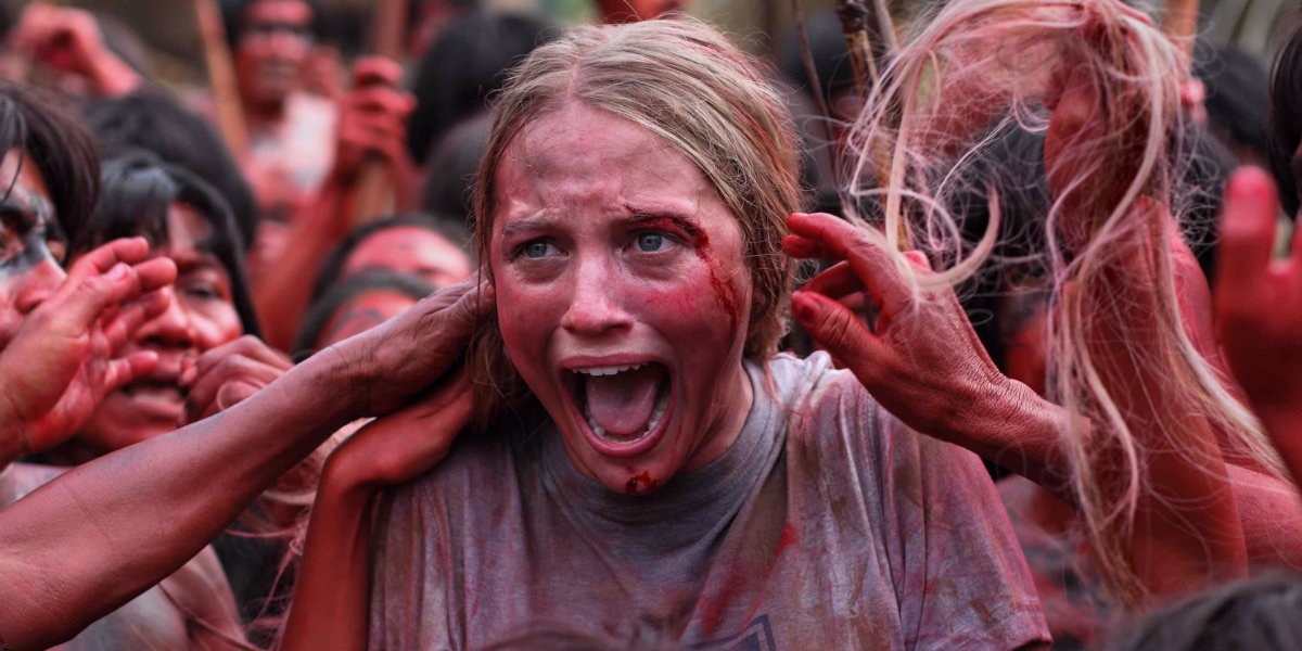the green inferno bloody girl