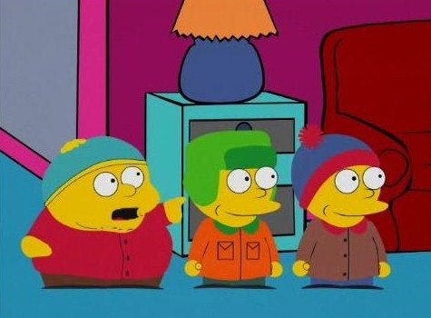 south park simpsons