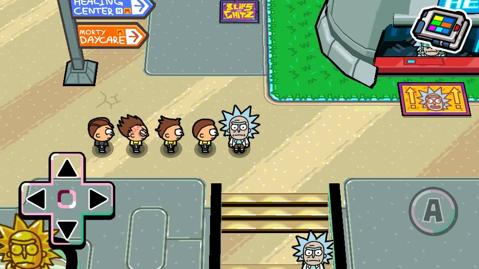 pocket mortys squad goals