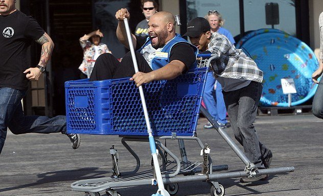 superstore parking lot