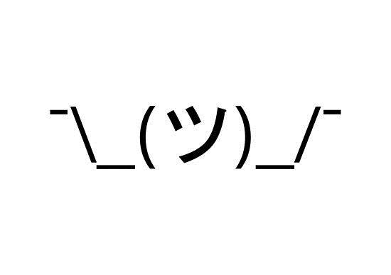 HOUDINI AND DOYLE shrug emoji 1