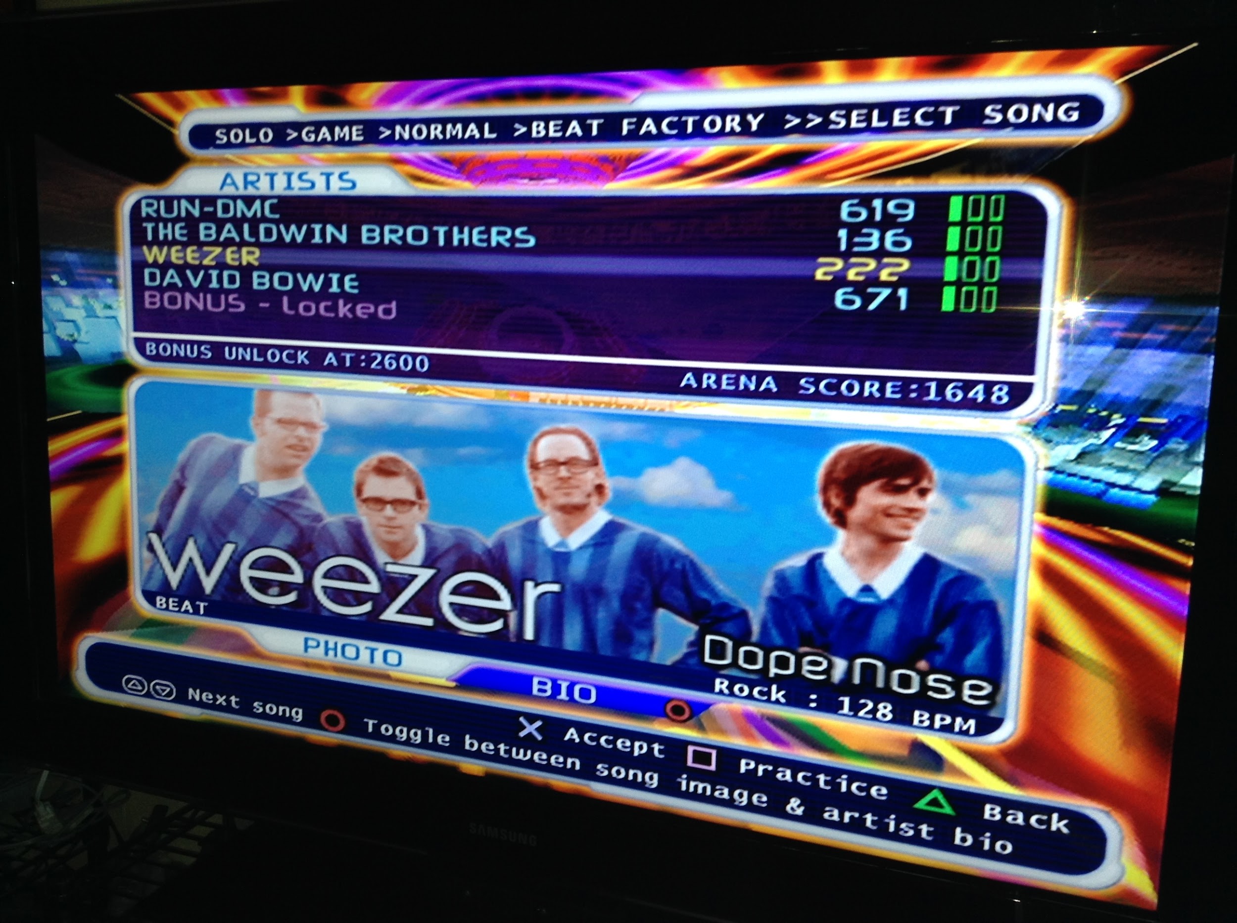 amplitude weezer