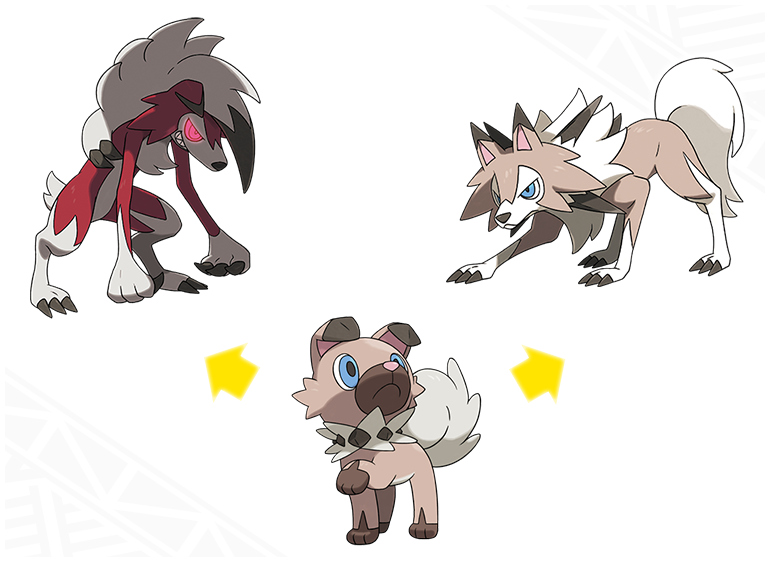 sun and moon rockruff