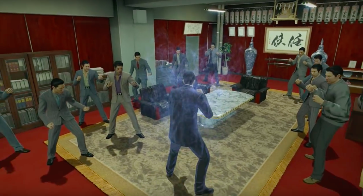 yakuza 0 fighting