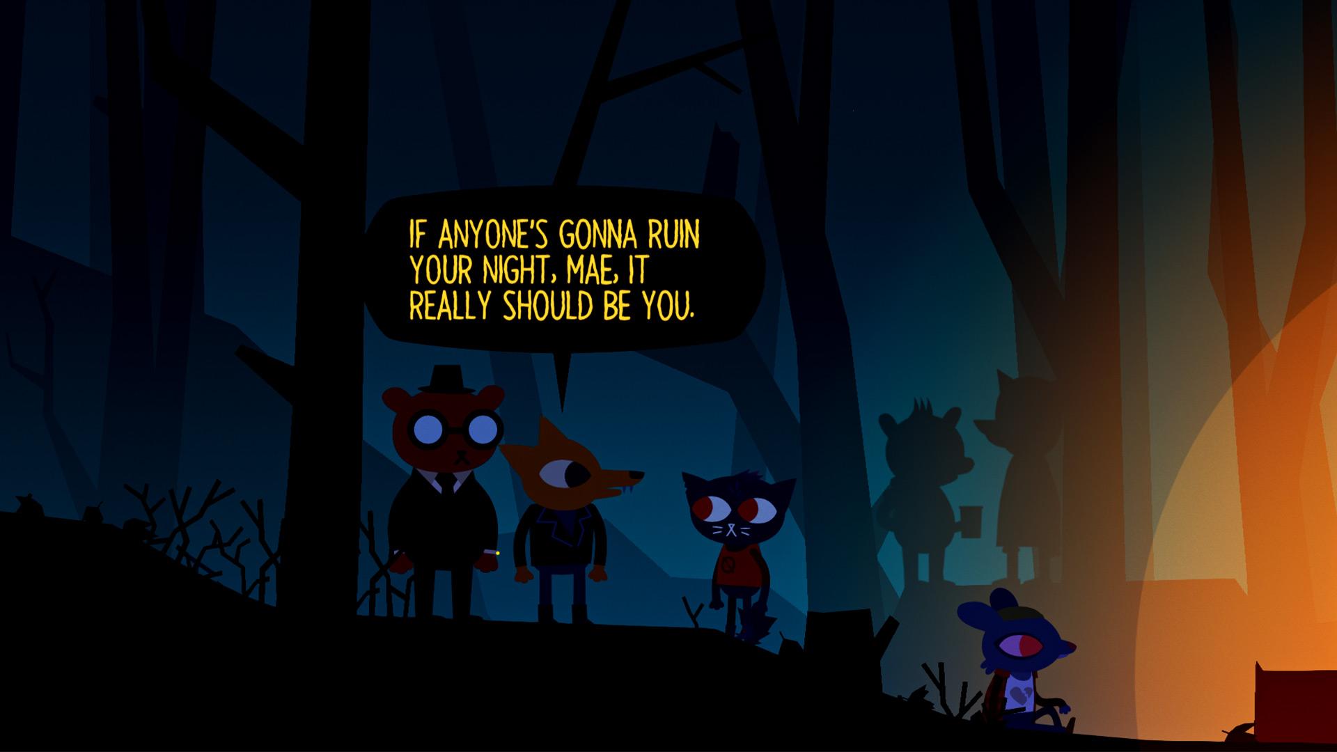 night in the woods plot