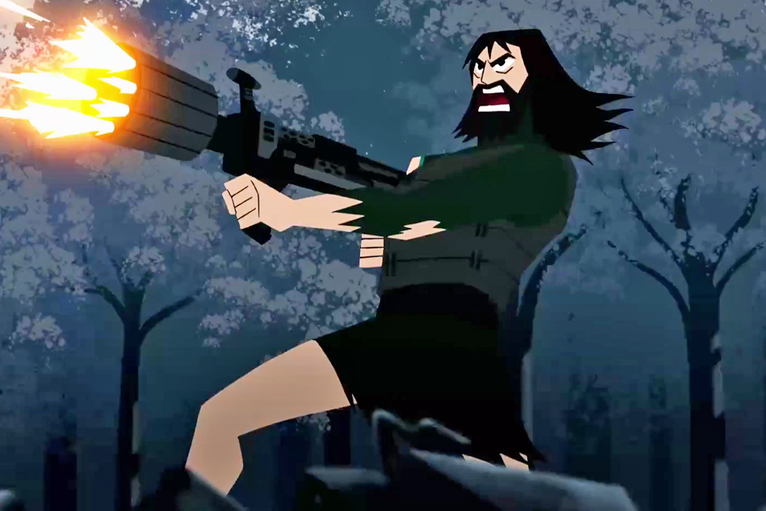 samurai jack gun