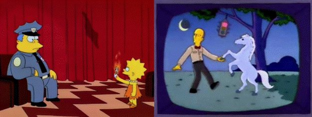 twin peaks simpsons