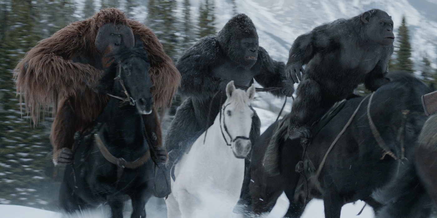 war for the planet of the apes gorillas