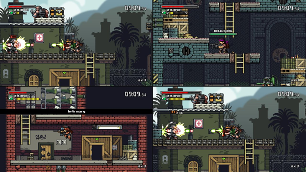 Mercenary Kings four