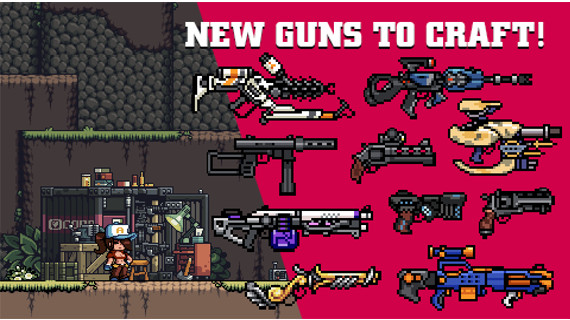 Mercenary Kings new guns