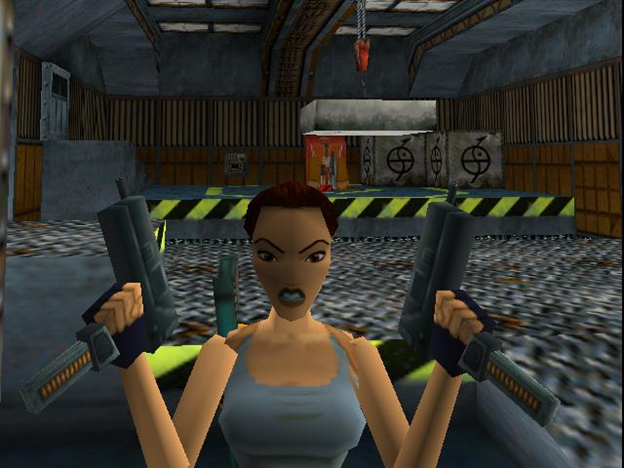 Lara Croft guns