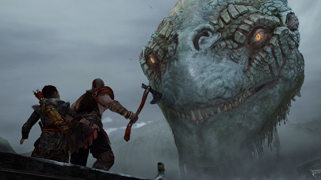 God of War snake