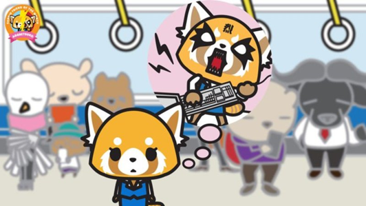 Aggretsuko train