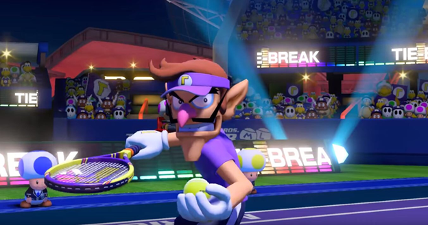 Mario Tennis Waluigi