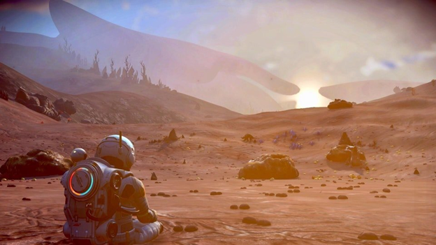 No Man's Sky Next desert